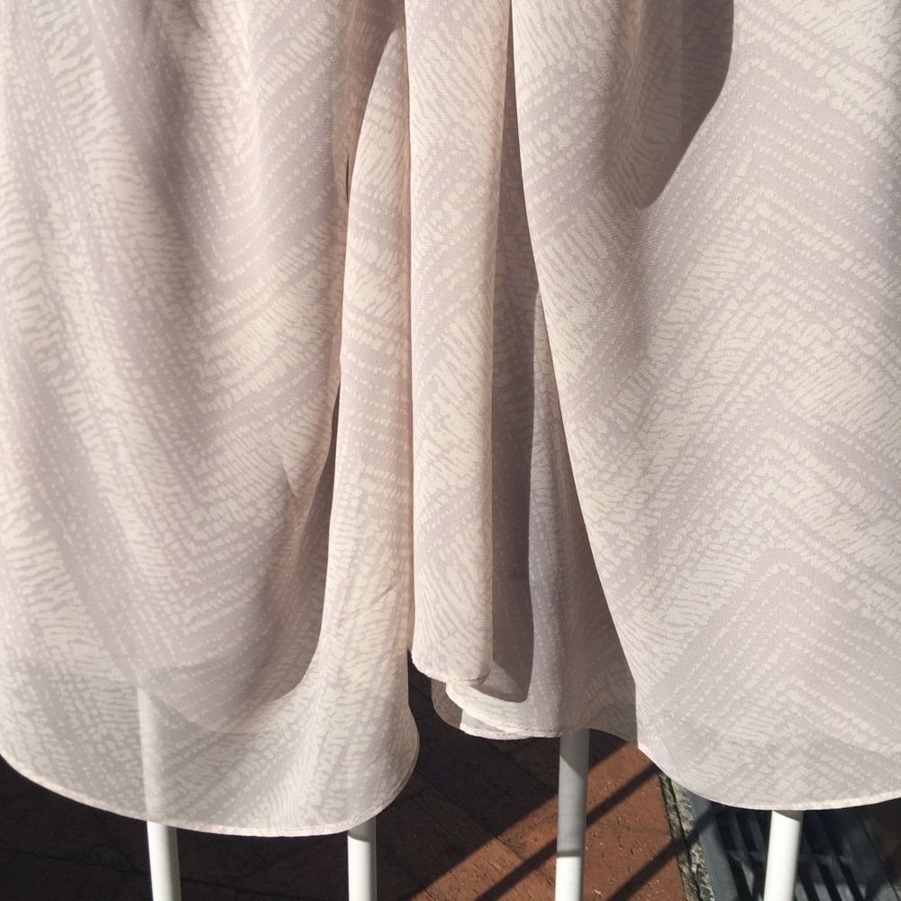 🌟Host Pick🌟 Witchery Beige Loose Fitted Midi Dress Size L/14 - Picture 7 of 15